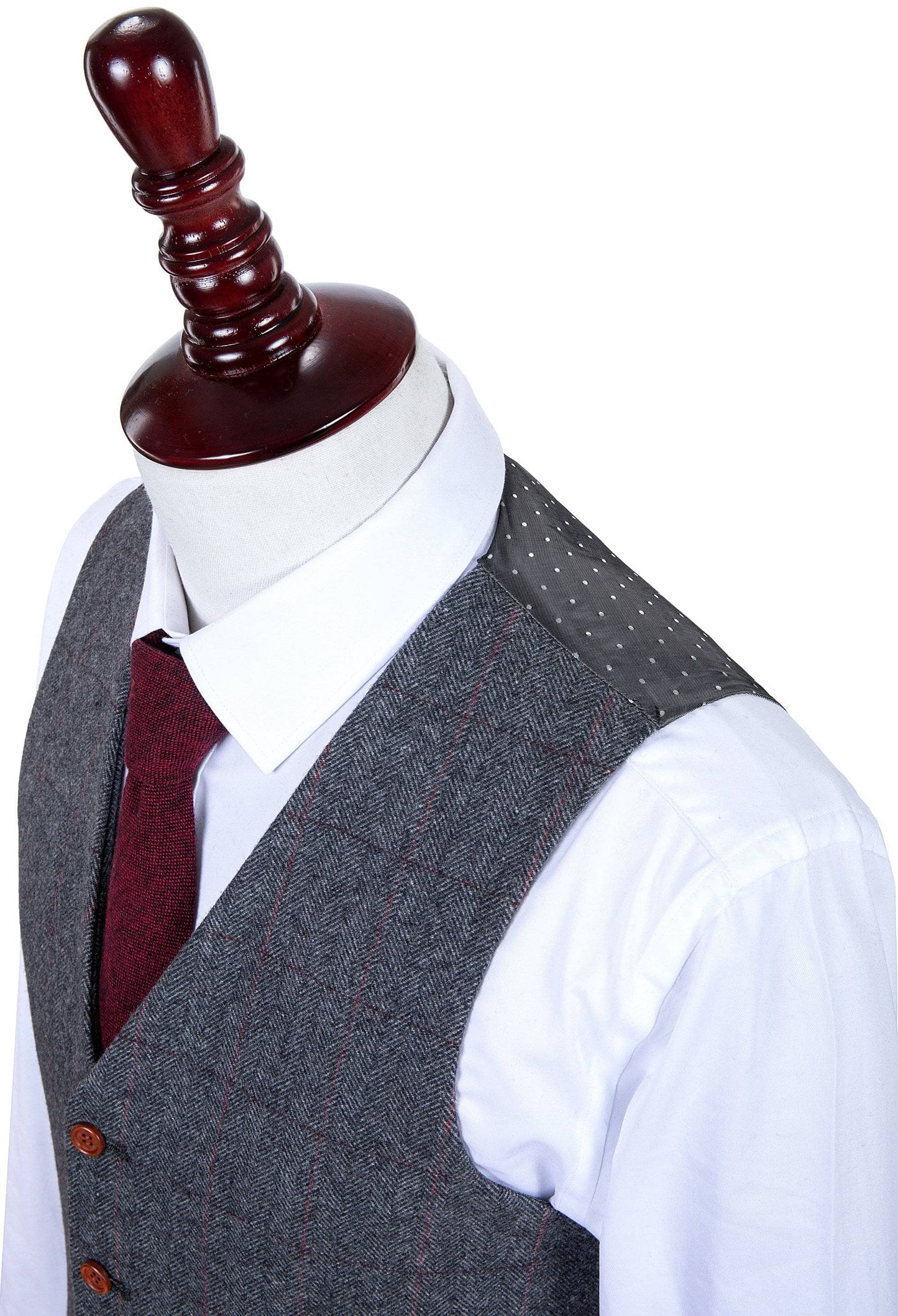Traditional Grey Estate Herringbone Tweed Suit
