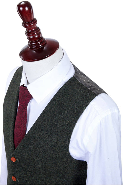 Exmoor Green Barleycorn Tweed Suit