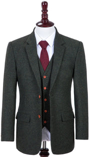Exmoor Green Barleycorn Tweed Jacket