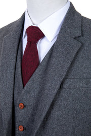 Grey Twill Tweed Bespoke