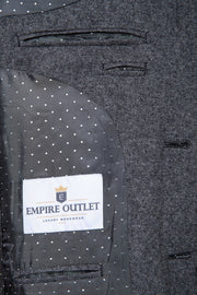 Classic Grey Barleycorn Tweed Jacket