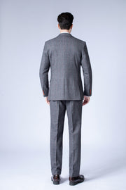 Traditional Grey Estate Herringbone Tweed Jacket