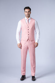 Pink Twill Tweed Bespoke