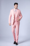 Pink Twill Tweed Bespoke