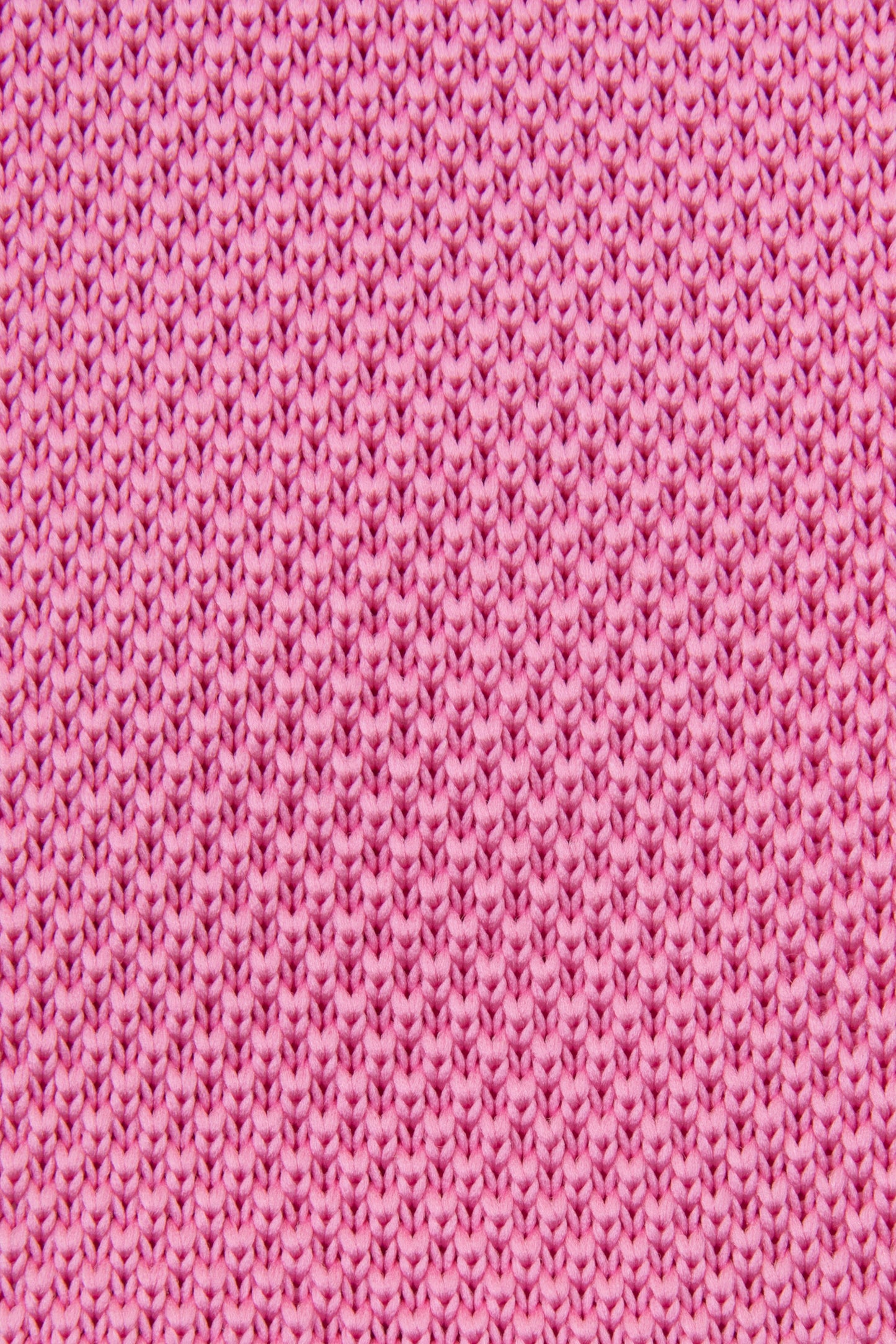 Bright Pink Knitted Tie