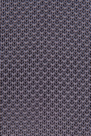 Close up of Grey Knitted Tie by Empire Outlet Luxury Menswear