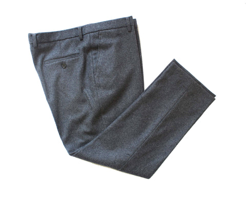 Grey Twill Tweed Trousers