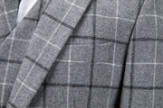 Light Grey Tattersall Tweed Bespoke