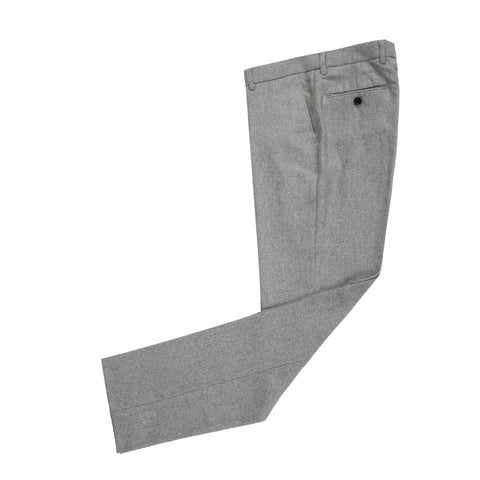 Light Grey Twill Tweed Trousers