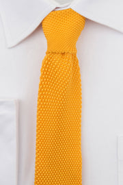 Yellow Knitted Tie