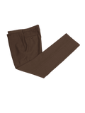 Regal Brown Worsted Wool Trousers